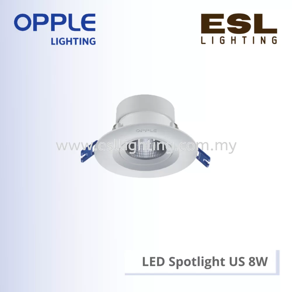 OPPLE LED SpotLight US 8W - LEDSpotlightRA-US R70-8W-3000-WH-GP LEDSpotlightRA-US R70-8W-4000-WH-GP LEDSpotlightRA-US R70-8W-5700-WH-GP 541003089800 541003089900 541003090000