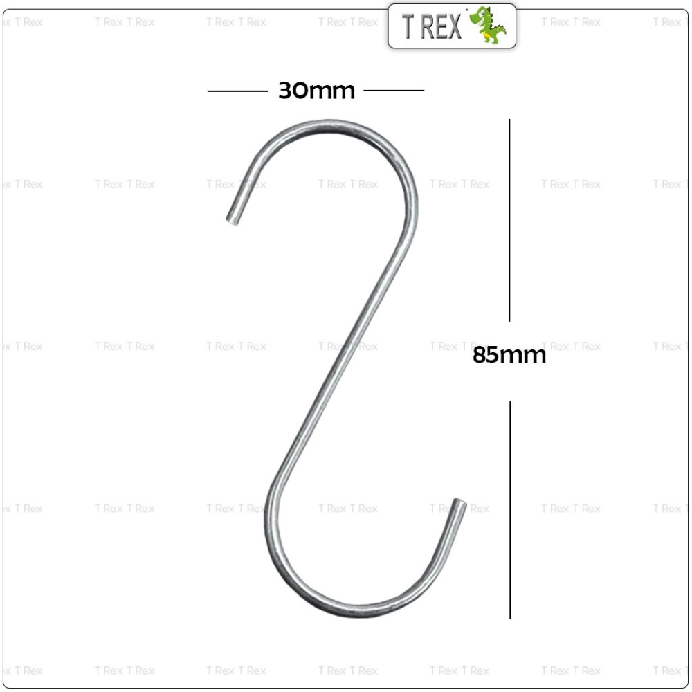 T Rex Multi Use S Hook Stainless Steel