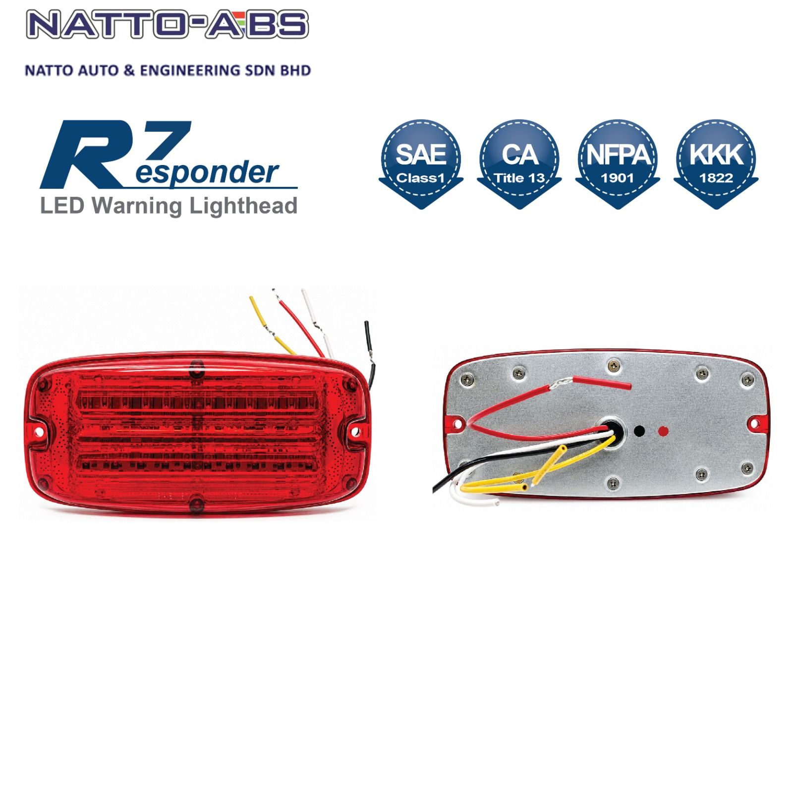 LED Warning Lighthead 24LED (12V)