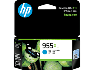 HP 955XL High Yield Cyan Original Ink Cartridge