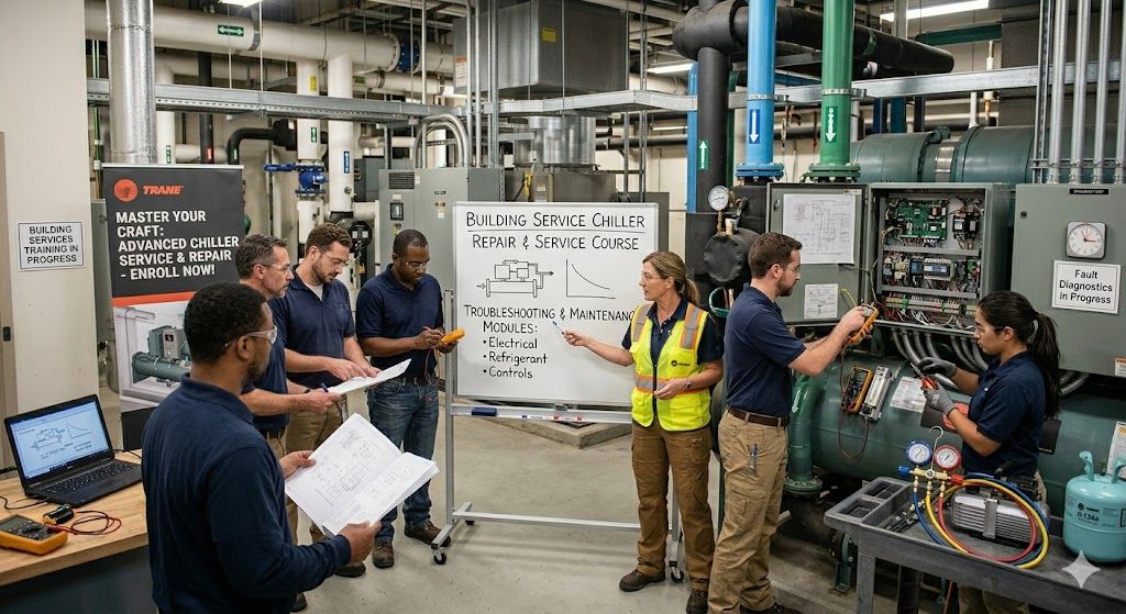 Building service chiller repair and service course