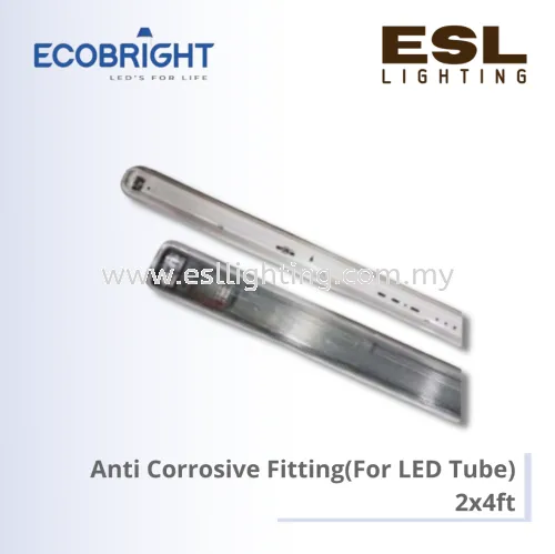 ECOBRIGHT Anti-Corrosive Fitting (For LED Tube) 2x 4ft - 2X40WACF