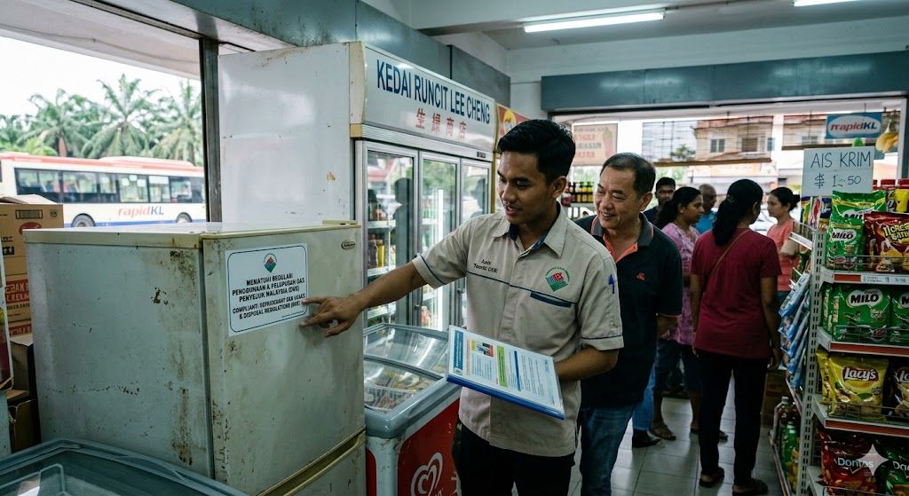 refrigerant recycling environmental law Malaysia DOE