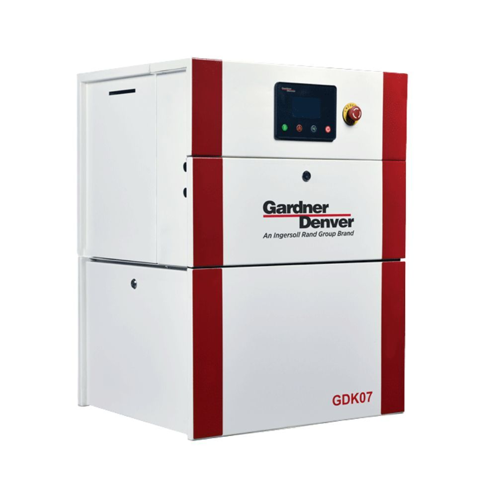 Gardner Denver Oil Lubricated Screw Compressor GDK07