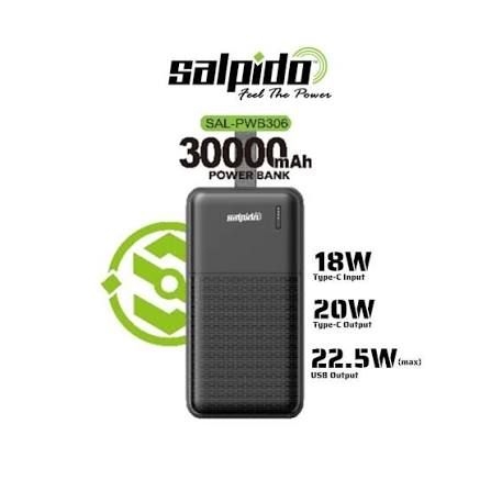 SALPIDO PWB306 30000MAH POWER BANK BLACK