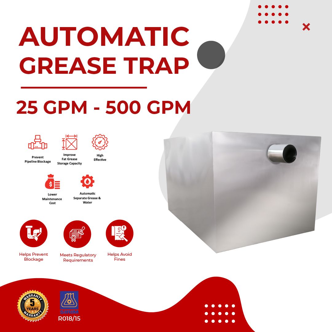 Automatic Grease Trap | 25 - 500 GPM