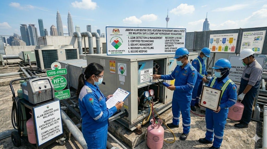 refrigerant environmental compliance Malaysia
