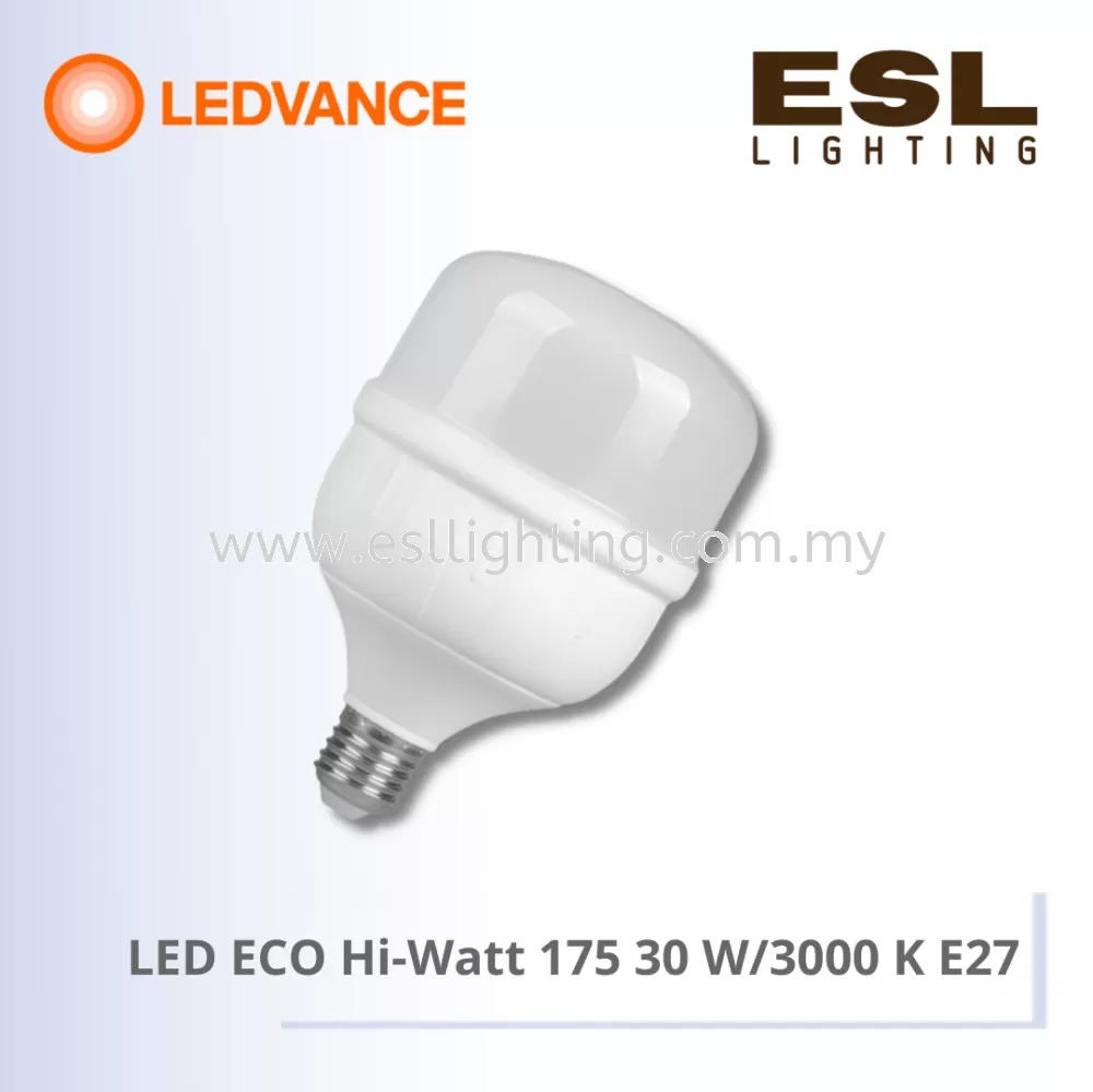 LEDVANCE LED ECO Hi-Watt E27 30W - 3000 K 4058075683112