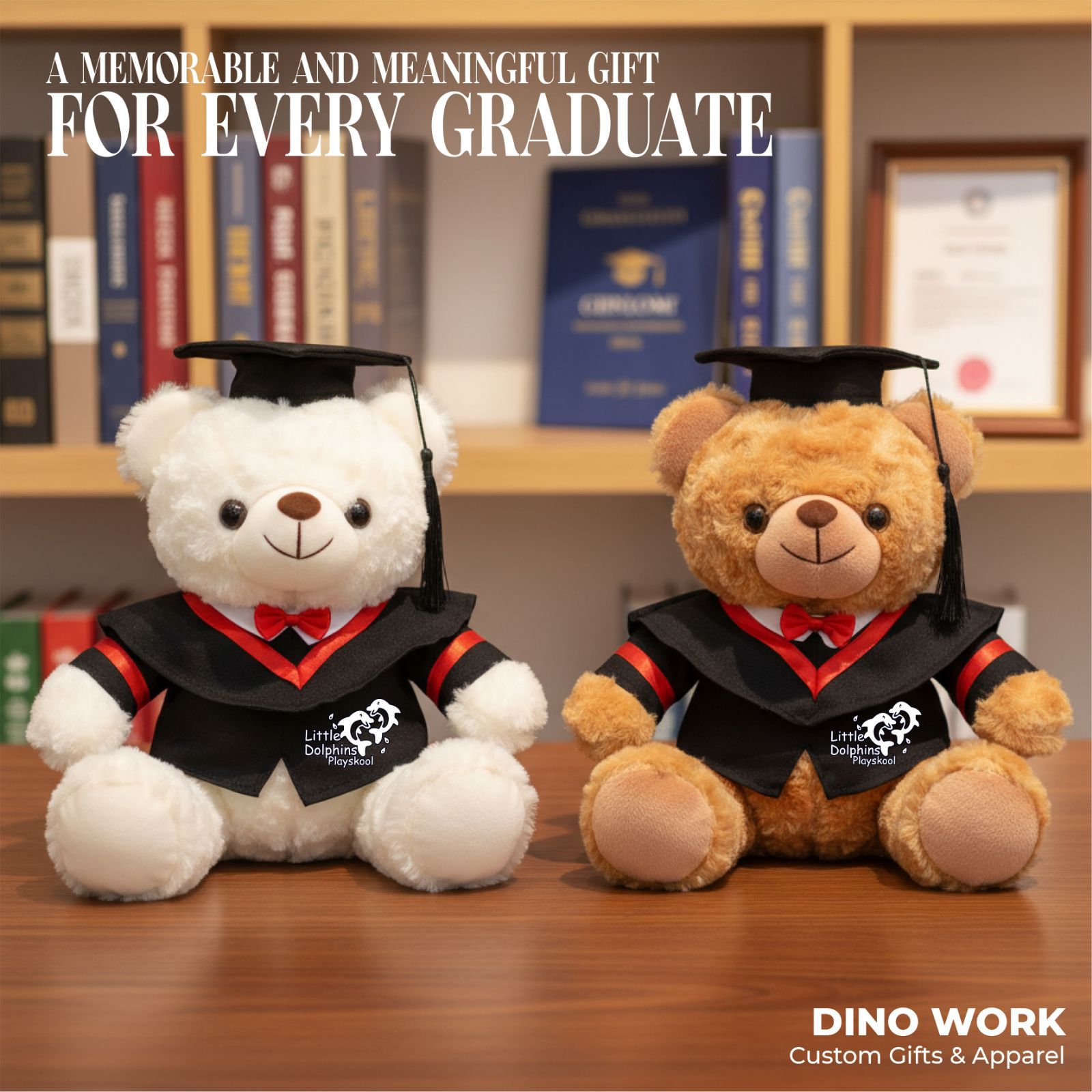 Graduation Bear (H: 20cm)