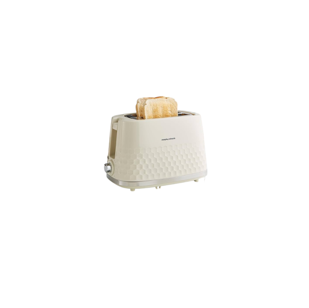 MORPHY RICHARDS TOASTER 2 SLICE (CREAM)