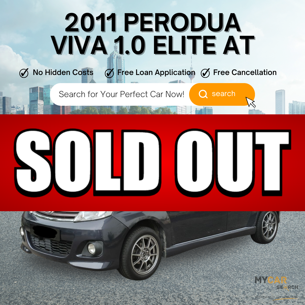 2011 PERODUA VIVA 1.0 ELITE AT