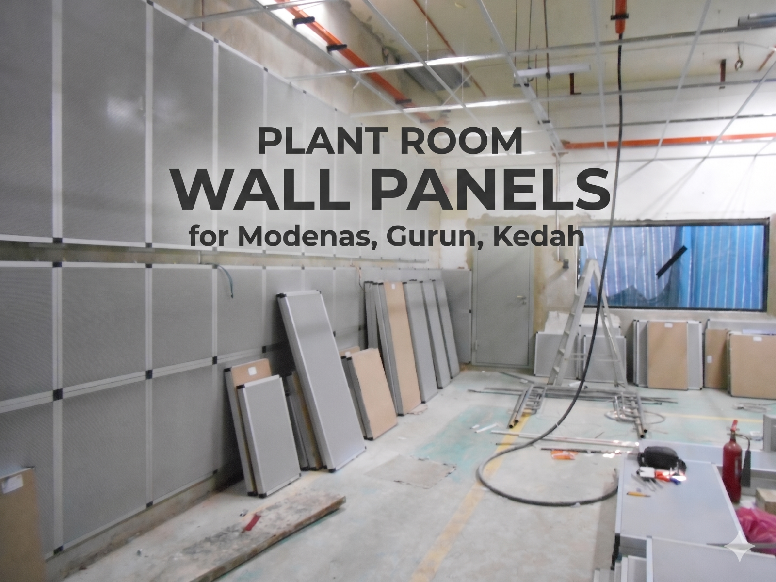 Plant Room Wall Insulation