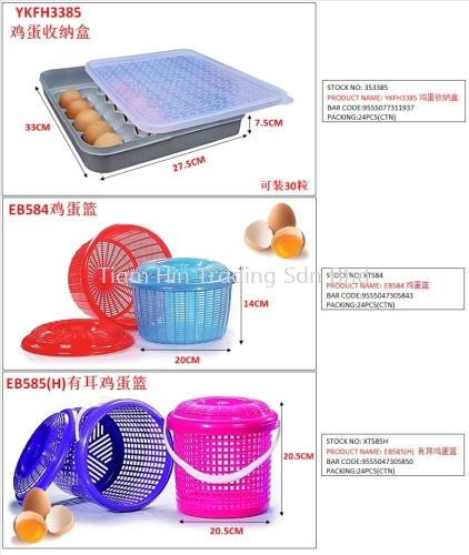 Plastic Egg Storage Box/ Egg Collect Basket/ Chicken Eggs