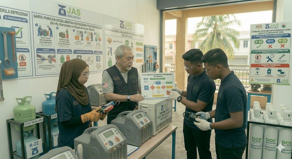 low GWP refrigerant safety standards Malaysia