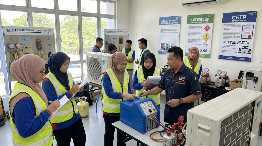 refrigerant recycling training course DOE