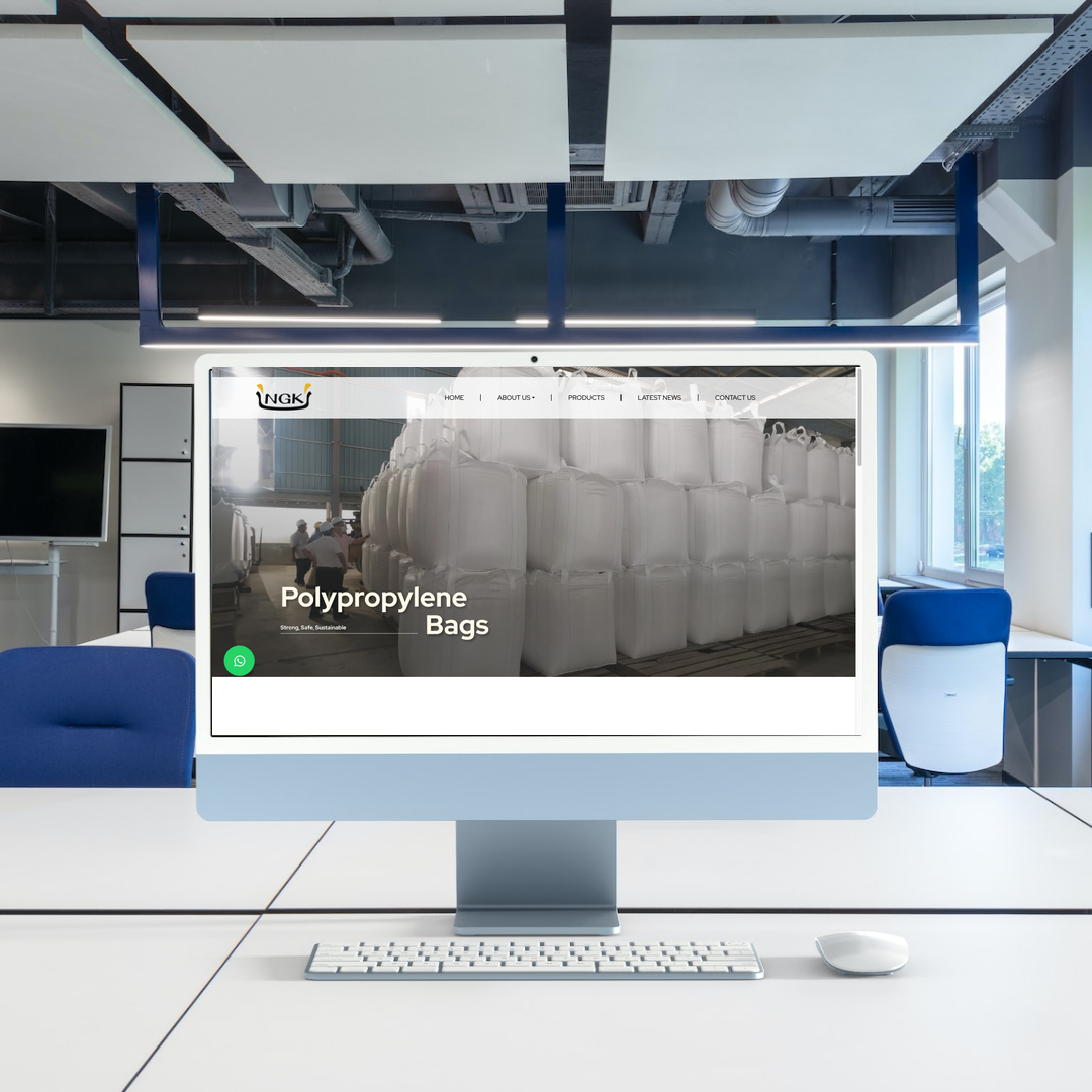 NGK FIBC Website Design & SEO Case Study | Polypropylene Jumbo Bags Manufacturer in Perak