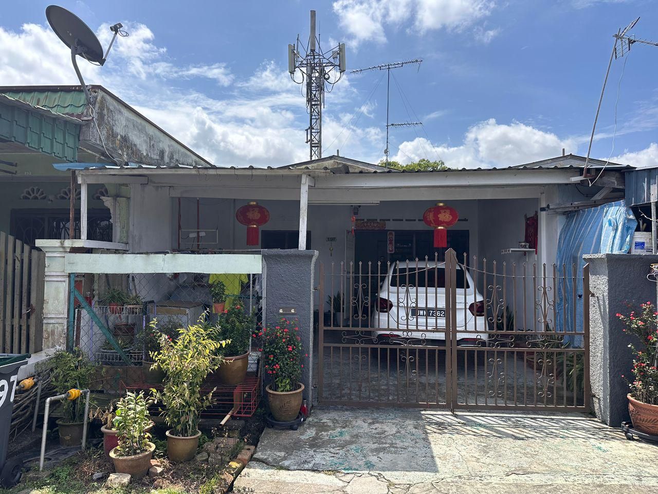 [FOR SALES] Taman Aman Single Storey Low Cost House 2bed Nice Design Senai Johor
