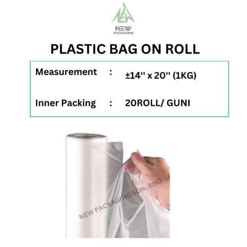Plastic Bag On Roll