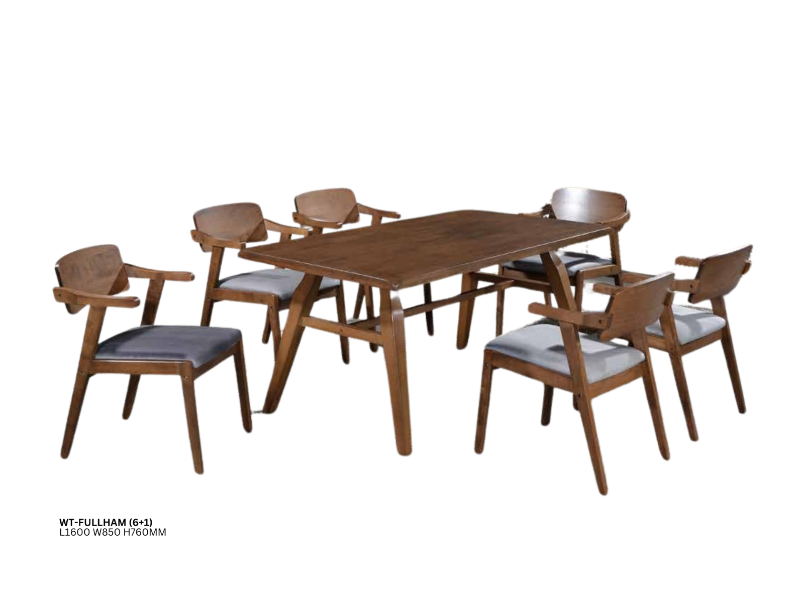 DINING SET (PLZ WT-FULLHAM 1+6)
