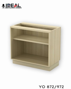 Open Shelf Low Cabinet (w/o top) - EX SERIES