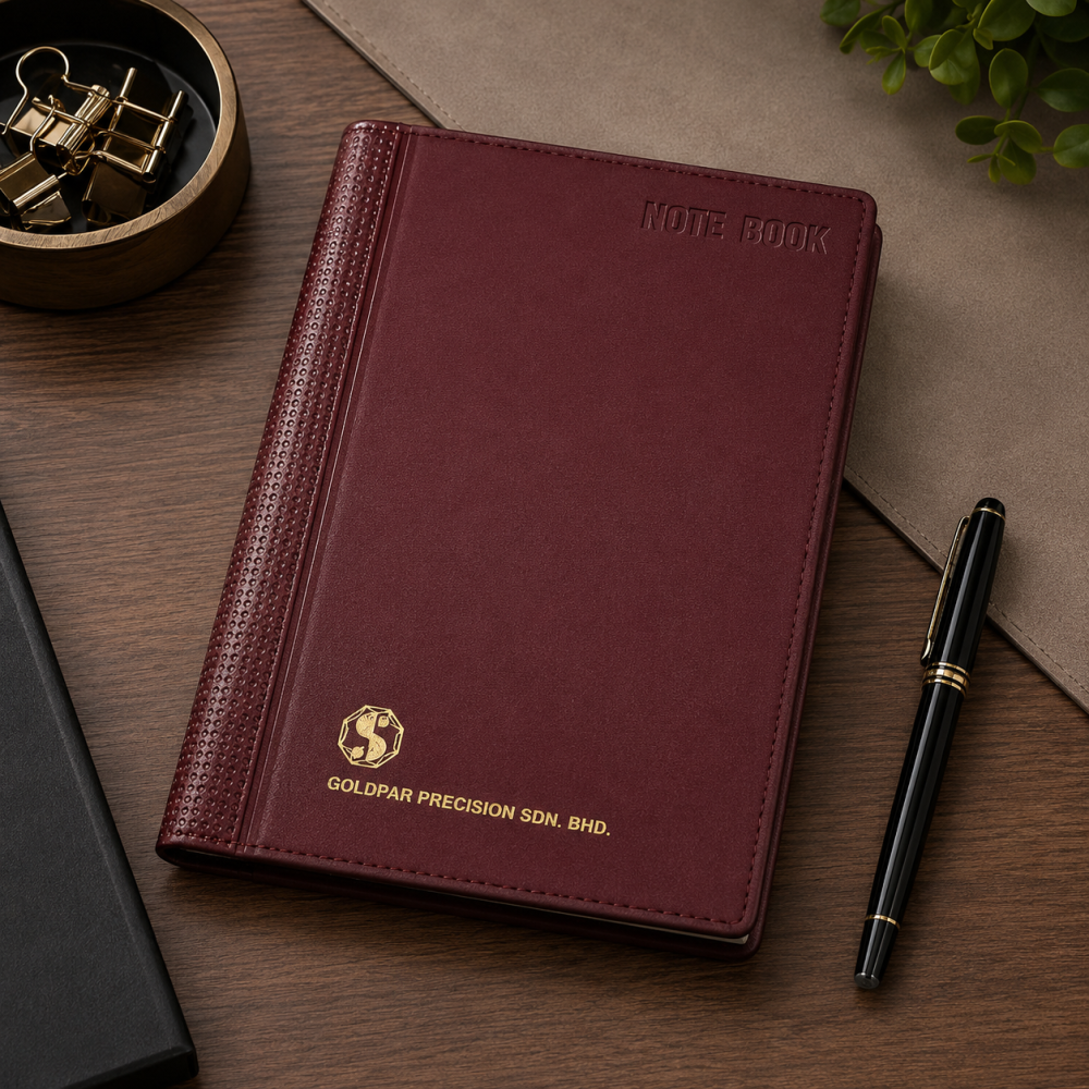 Notebook Printing with Hot Stamping | Custom Corporate & Promotional Notebooks
