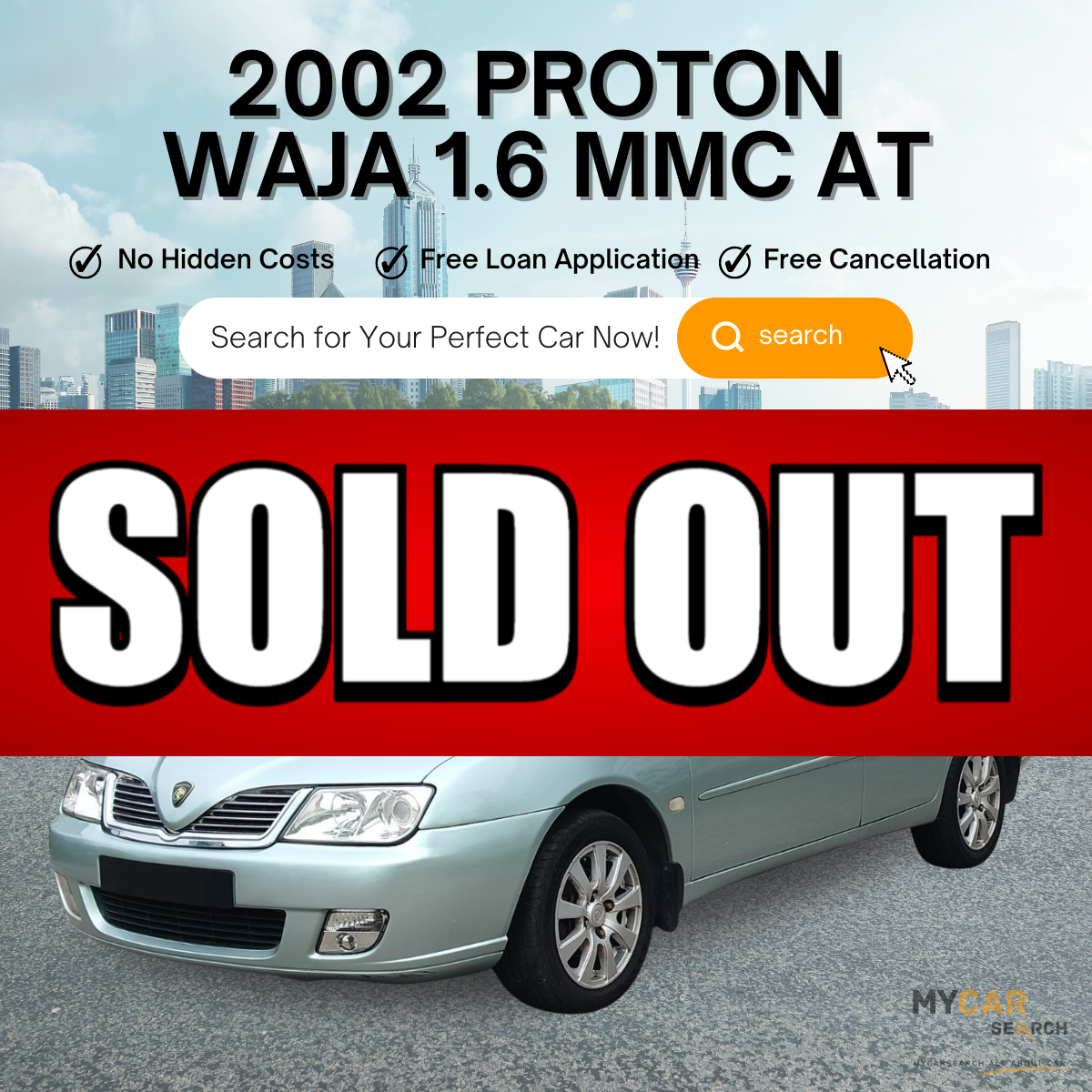 2002 PROTON WAJA 1.6 MMC AT