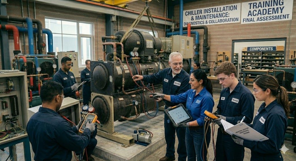 Chiller installation and maintenance training