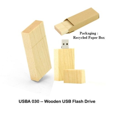 USBA030 -- Wooden USB Flash Drive