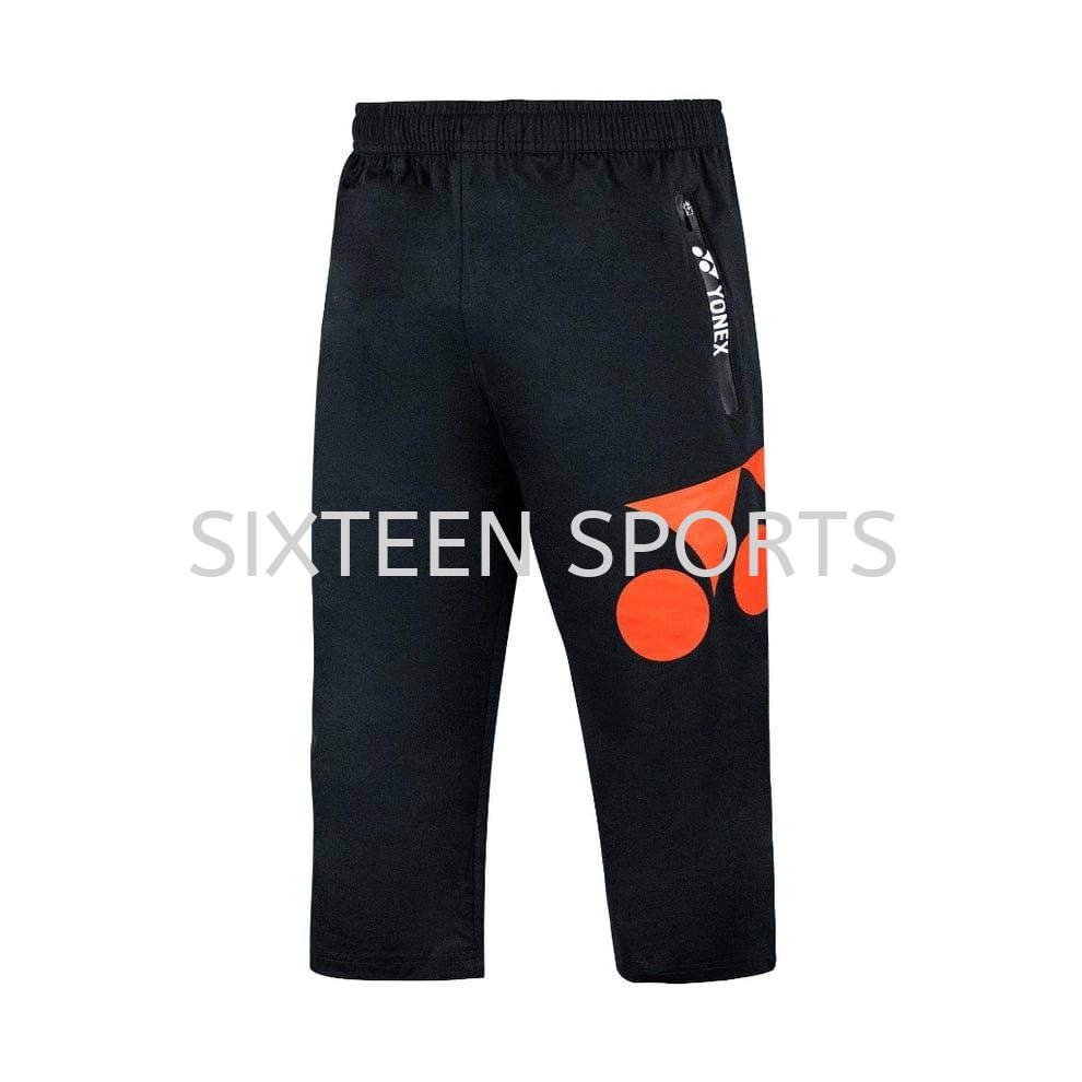 Yonex Easy Capri Mens Quarter Shorts 2478 Jet Black