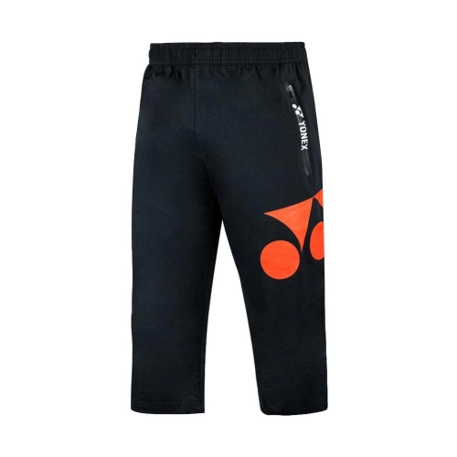 Yonex Easy Capri Mens Quarter Shorts 2478 Jet Black - Sixteen Sports