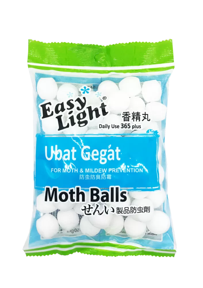 Easylight Moth Balls 250gm - White (Mothballs / Ubat Gegat)