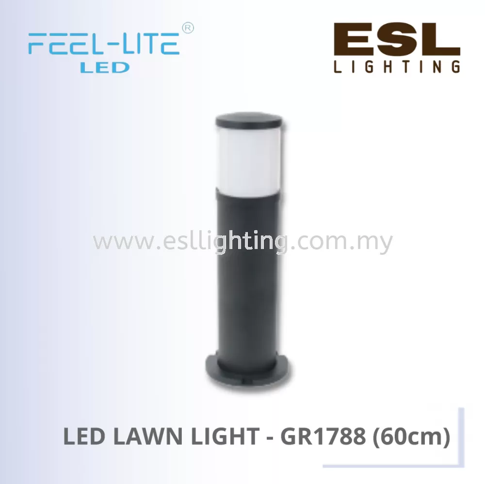 FEEL LITE LED LAWN LIGHT - GR1788/10W/15W/18W- 60CM IP65