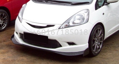 08 09 10 11 Honda Jazz Fit Ge6 Rs Front Skirt Js Racing Style For Ge6
