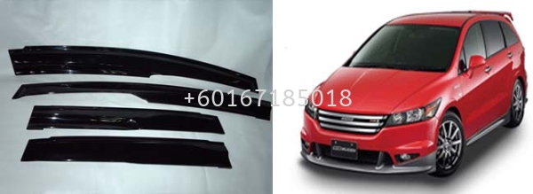 HONDA STREAM MUGEN STYLE DOOR VISOR MUGEN STYLE DOOR VISOR Johor Bahru JB Malaysia Supply, Supplier, Suppliers | Vox Motorsport