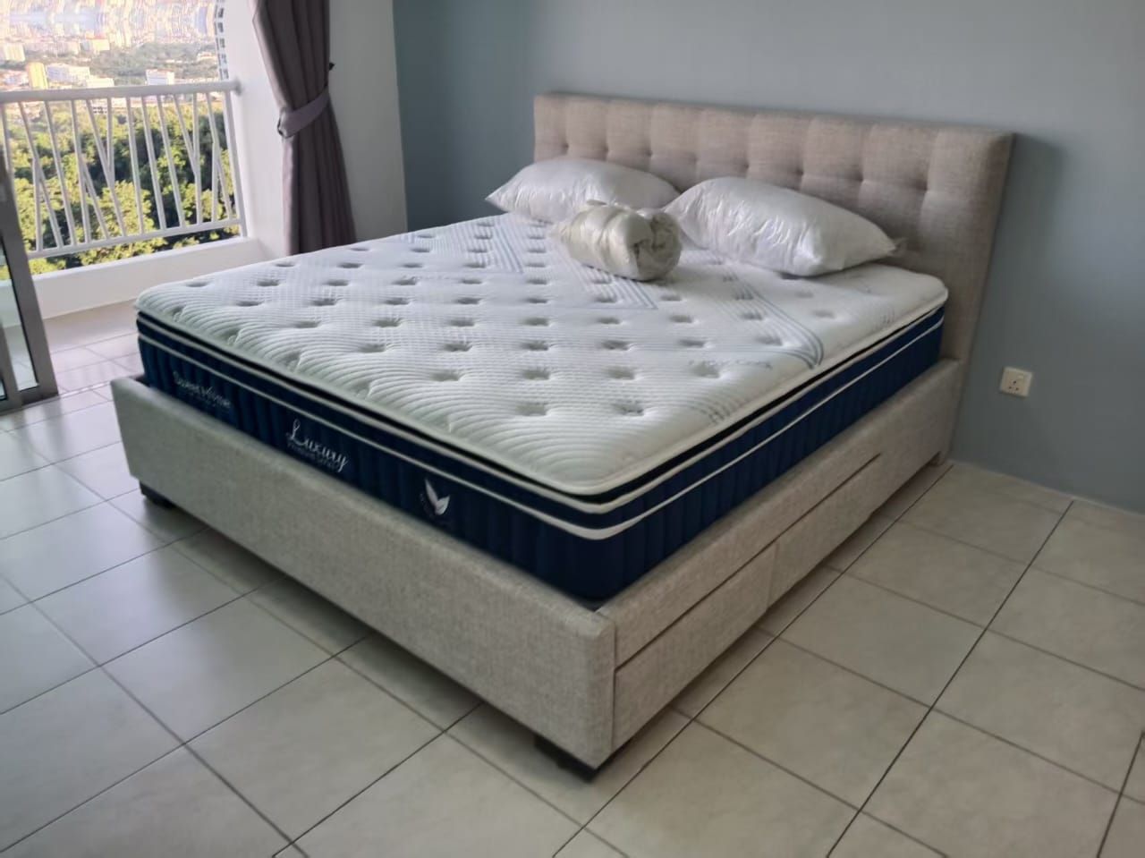 Luxury Pocket Spring Mattress with Natural Latex Layer | Premium Hotel Mattress | Queen & King Size Mattress Malaysia | Penang, Tanjong tokong, Georgetown, Condominium, Kulim, Lunas, Bertam, Batu Kawan