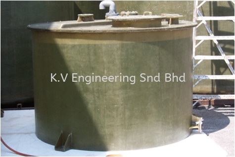 F.R.P Chemical Tank F.R.P Tank Johor Bahru (JB), Malaysia, Gelang Patah Supplier, Manufacturer, Supply, Supplies | K.V. Engineering Sdn Bhd