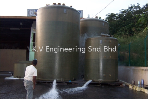 F.R.P Chemical Tank F.R.P Tank Johor Bahru (JB), Malaysia, Gelang Patah Supplier, Manufacturer, Supply, Supplies | K.V. Engineering Sdn Bhd