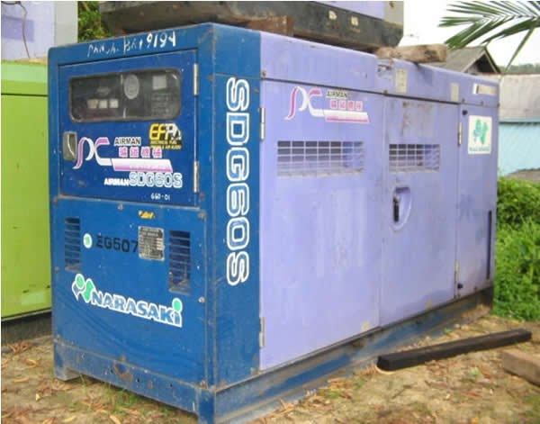 MODEL:AIRMAN 60KVA SDG 60S GENERATOR SET   Supplier | Sales | Rental | Services  | Kuang Yi Machinery & Trading Sdn Bhd