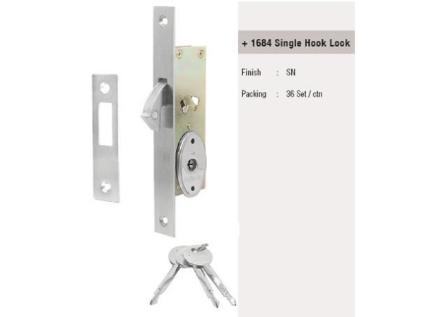 ST GUCHI_ 1684 Single Hook Lock Mortise Locks Mechanical Locks Johor Bahru JB Malaysia Supplier, Supply, Supplies | KOON SIONG KEY MARKETING SDN BHD