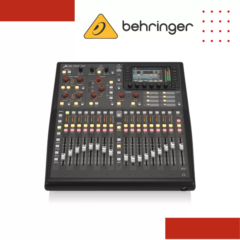 Behringer X32 PRODUCER 40-channel Digital Mixer