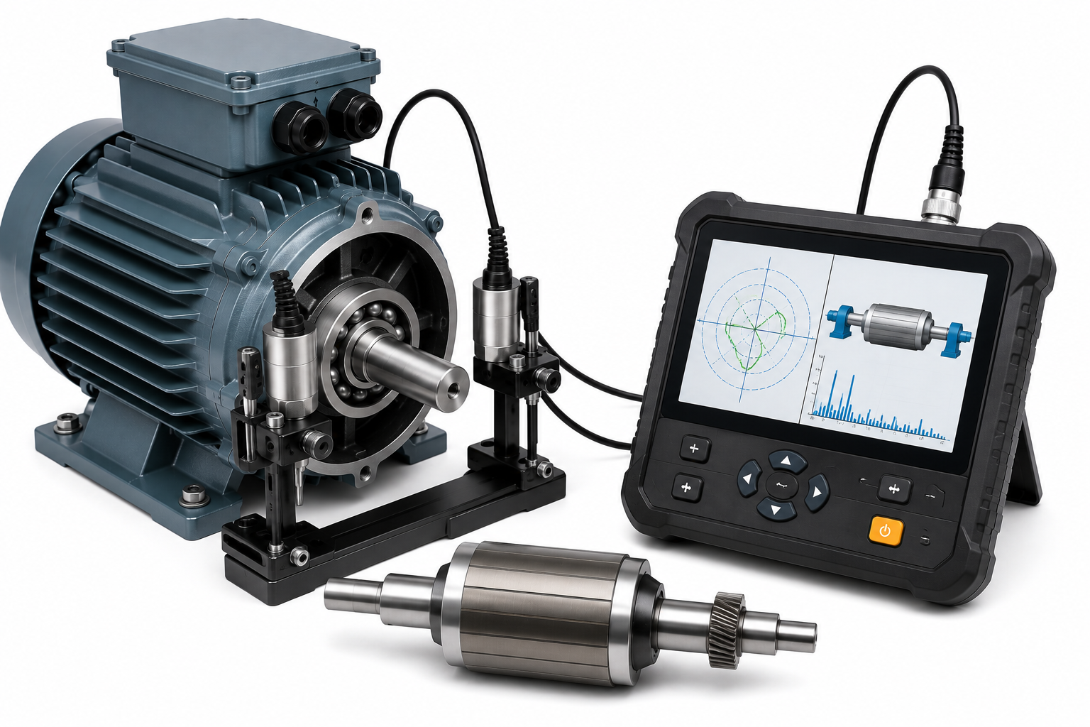 Electric Bearing Rotor Balance Analysis Service