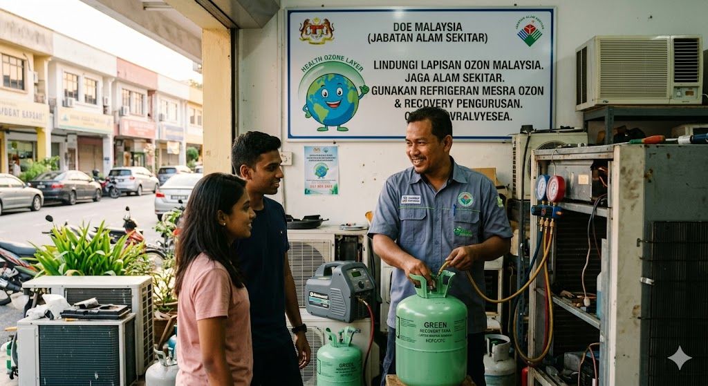 refrigerant environmental ozone protection Malaysia