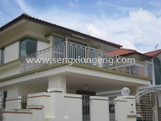 Stainless Steel Canopy Fencing Stainless Steel Fencing Stainless Steel  Johor Bahru JB Electrical Works, CCTV, Stainless Steel, Iron Works Supply Suppliers Installation  | Seng Xiang Electrical & Steel Sdn Bhd