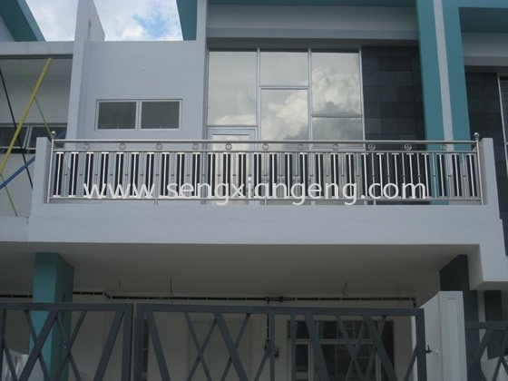 Stainless Steel Canopy Fencing  Stainless Steel Main Gate Stainless Steel  Johor Bahru JB Electrical Works, CCTV, Stainless Steel, Iron Works Supply Suppliers Installation  | Seng Xiang Electrical & Steel Sdn Bhd