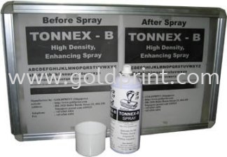 Tonnex-B Spray 400ml Materials and Supplies Rubber Stamp / Self-Inked Stamp Singapore Supply Suppliers | Goldprint Enterprise Pte Ltd