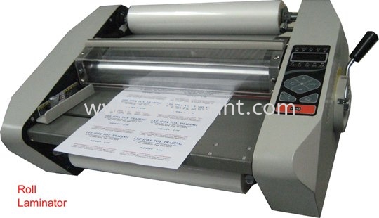 Roll Laminator (GP-350)  Laminating Machine Printing Equipments And NameCard Slitter Singapore Supply Suppliers | Goldprint Enterprise Pte Ltd