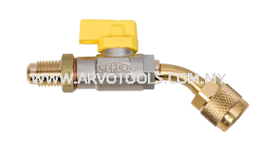 REFCO BALL VALVE CA-1/2"-20UNF-Y-45掳