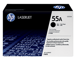 HP 55A Black Original LaserJet Toner Cartridge CE255A