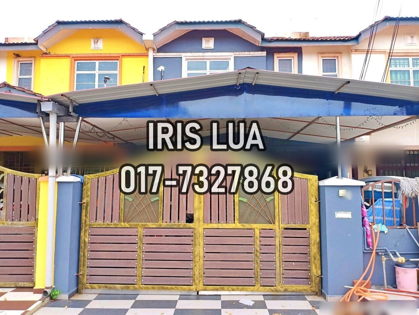 Taman Bestari Indah @2 Storey Terrace House Bank Lelong/Auction