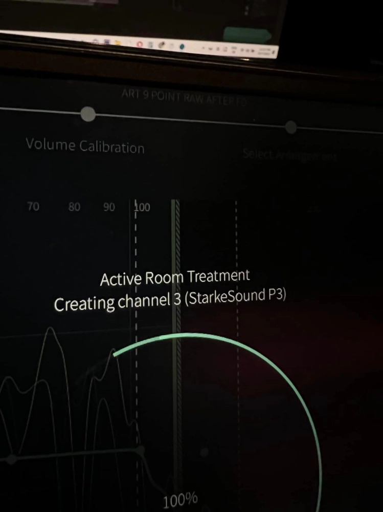 Dirac ART in progress. Exclusive on StormAudio AV Processor.  Model ISP Core 16 | Starke Sound Audio System PA System | Karaoke Studio Audio Sounds System | Sound Calibration For The Best Experience
